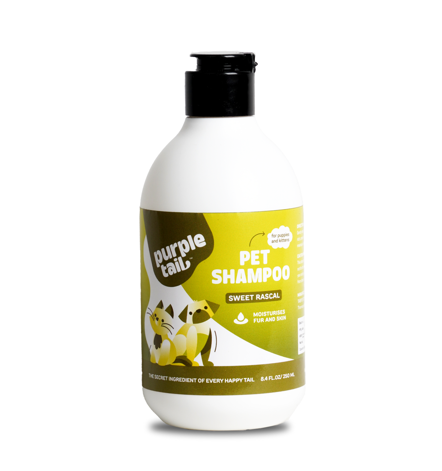 PET SHAMPOO SWEET RASCAL 250ml "FOR PUPPIES AND KITTENS"