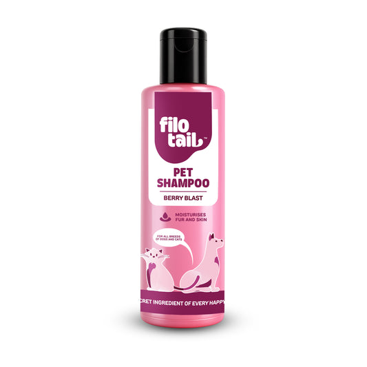 PET SHAMPOO BERRY BLAST 200ml "FOR DOGS AND CATS"